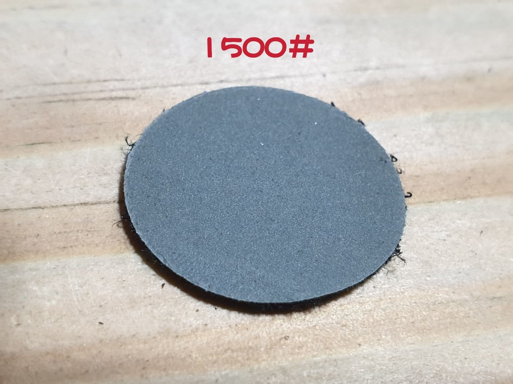 德國勇士牌 砂紙 水砂紙 1寸圓形 自黏 植絨 乾濕兩用 打磨 去皮 拋光 除銹