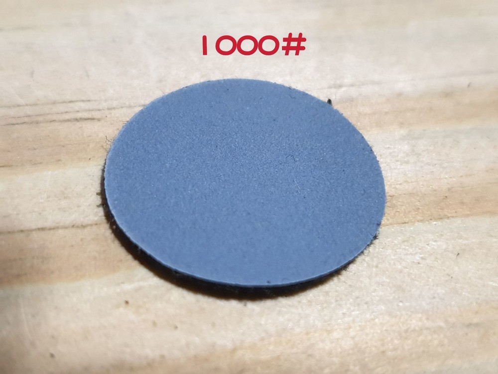 德國勇士牌 砂紙 水砂紙 1寸圓形 自黏 植絨 乾濕兩用 打磨 去皮 拋光 除銹-thumb