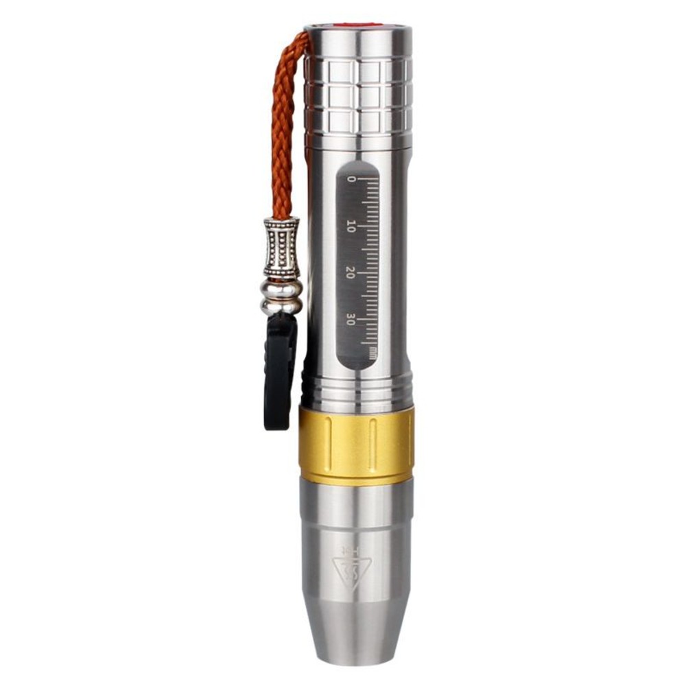 玉石強光燈 玉石強光手電筒 10W L2 T6 不锈鋼手電筒 最新高亮度進口燈芯-thumb