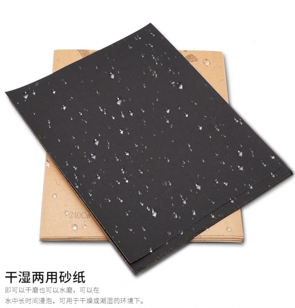 砂紙 鷹牌砂紙 水砂紙 乾濕兩用 碳化硅水紙 打磨 拋光-圖片-4